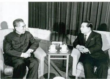  · 1974年，周总理接见池田（右）。